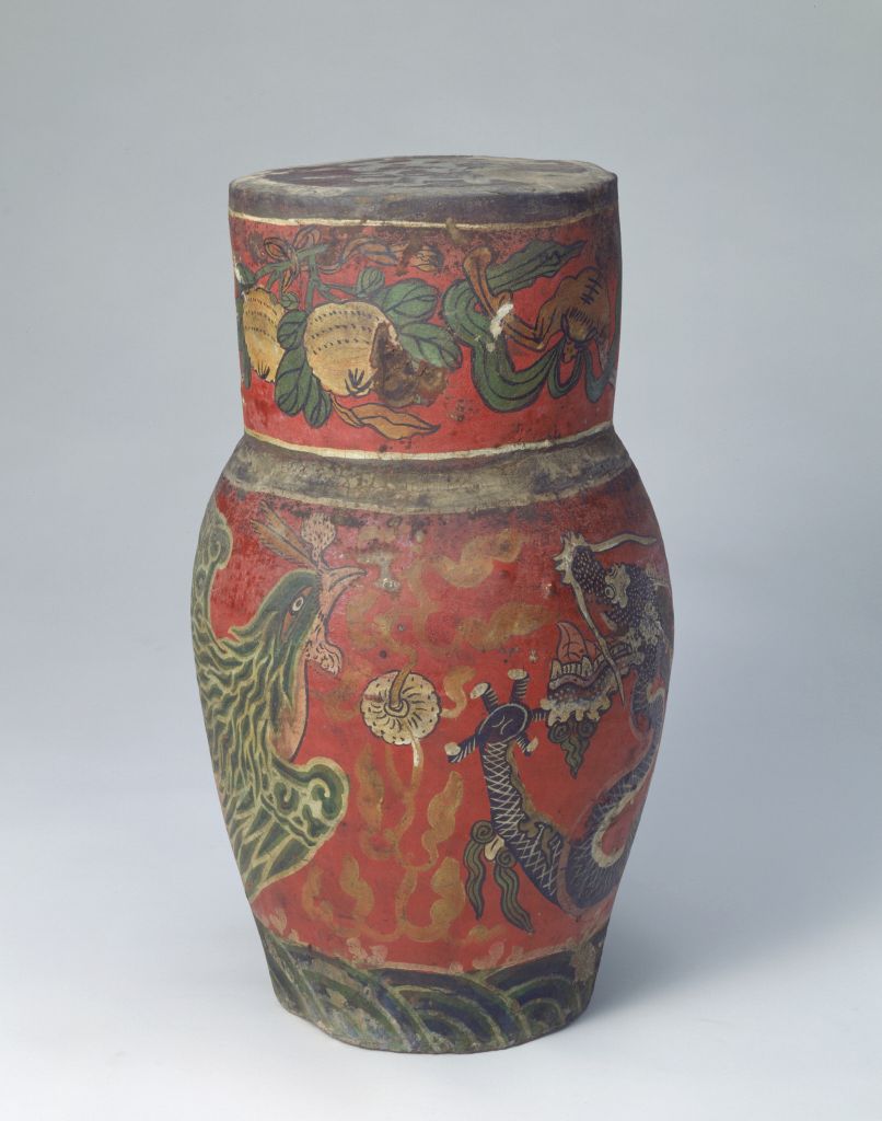 图片[1]-Yellow wine jar-China Archive